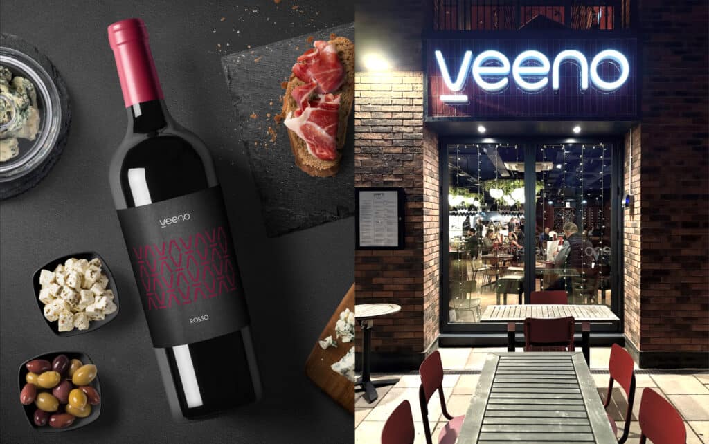 Hotfoot delivers brand refresh for expanding Italian wine bar group Veeno Hotfoot delivers brand refresh for expanding Italian wine bar group Veeno