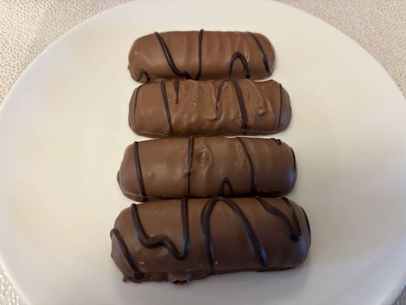 The four Viennese fingers had different tastes