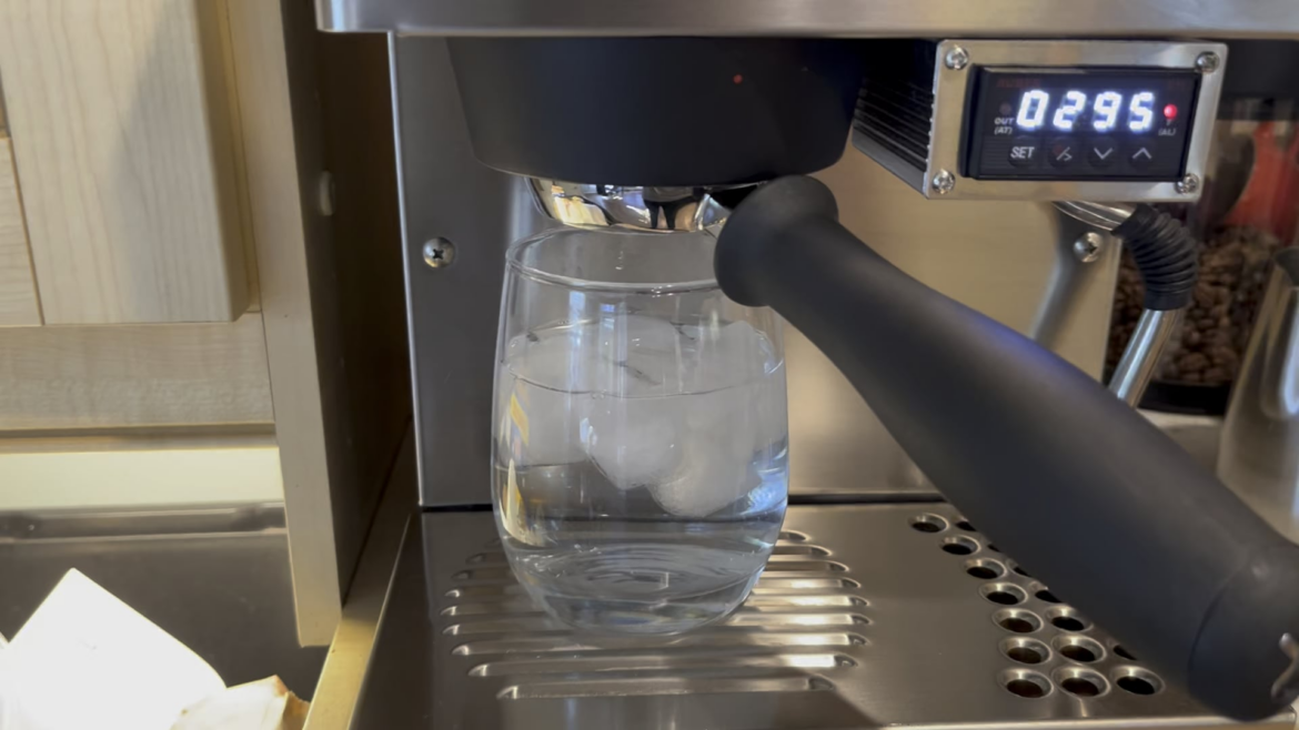 Anyone else like pulling directly into ice water? [Rancilio Silvia & Baratza Sette 270]