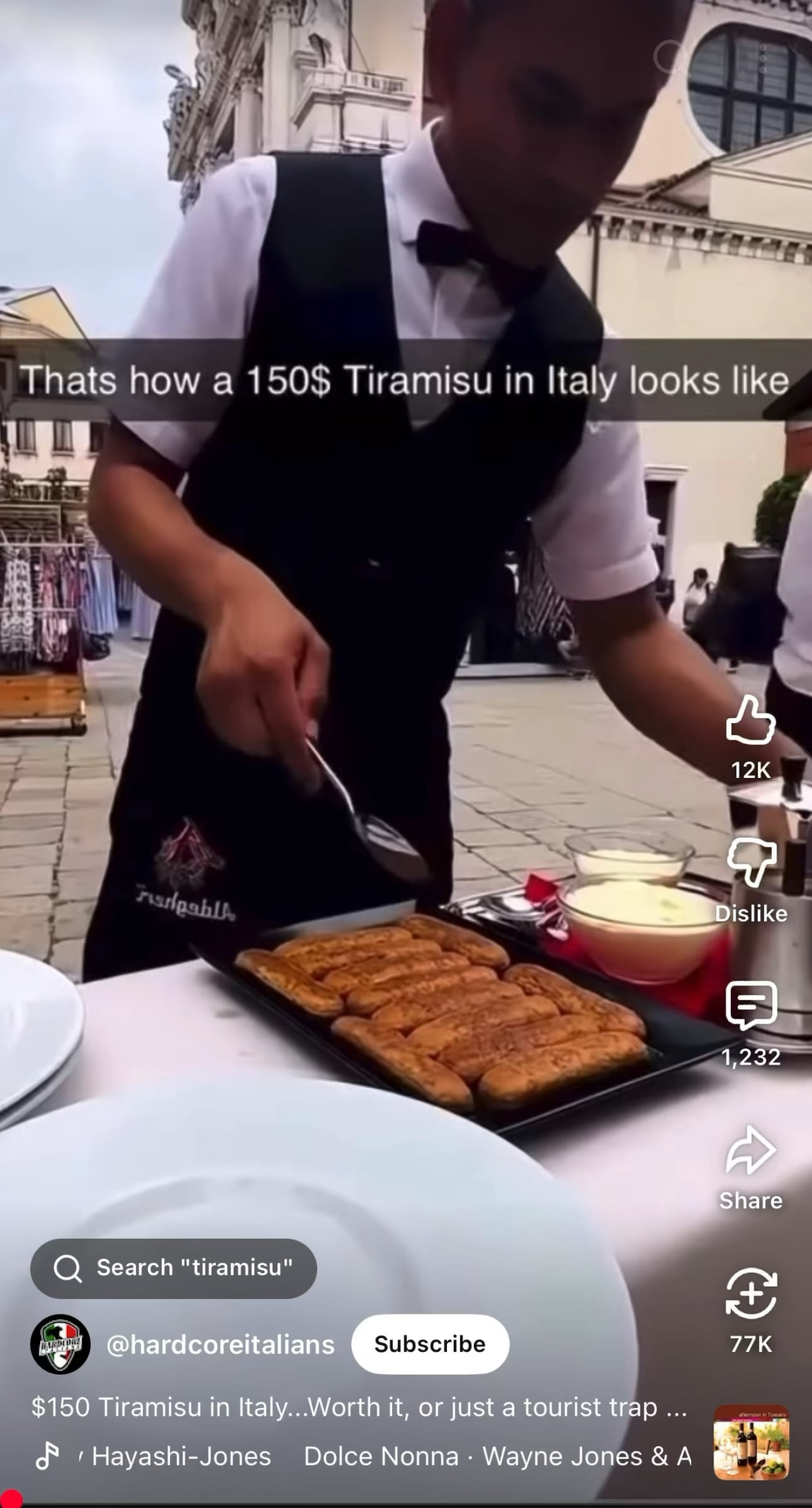 Tiramisu for the Influencers