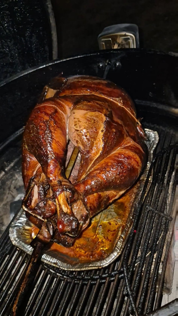 Post Thanksgiving bird on the spinner. Pt2