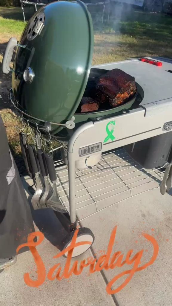 Weber Nation!! 💨💨🔥 Porkbut Action