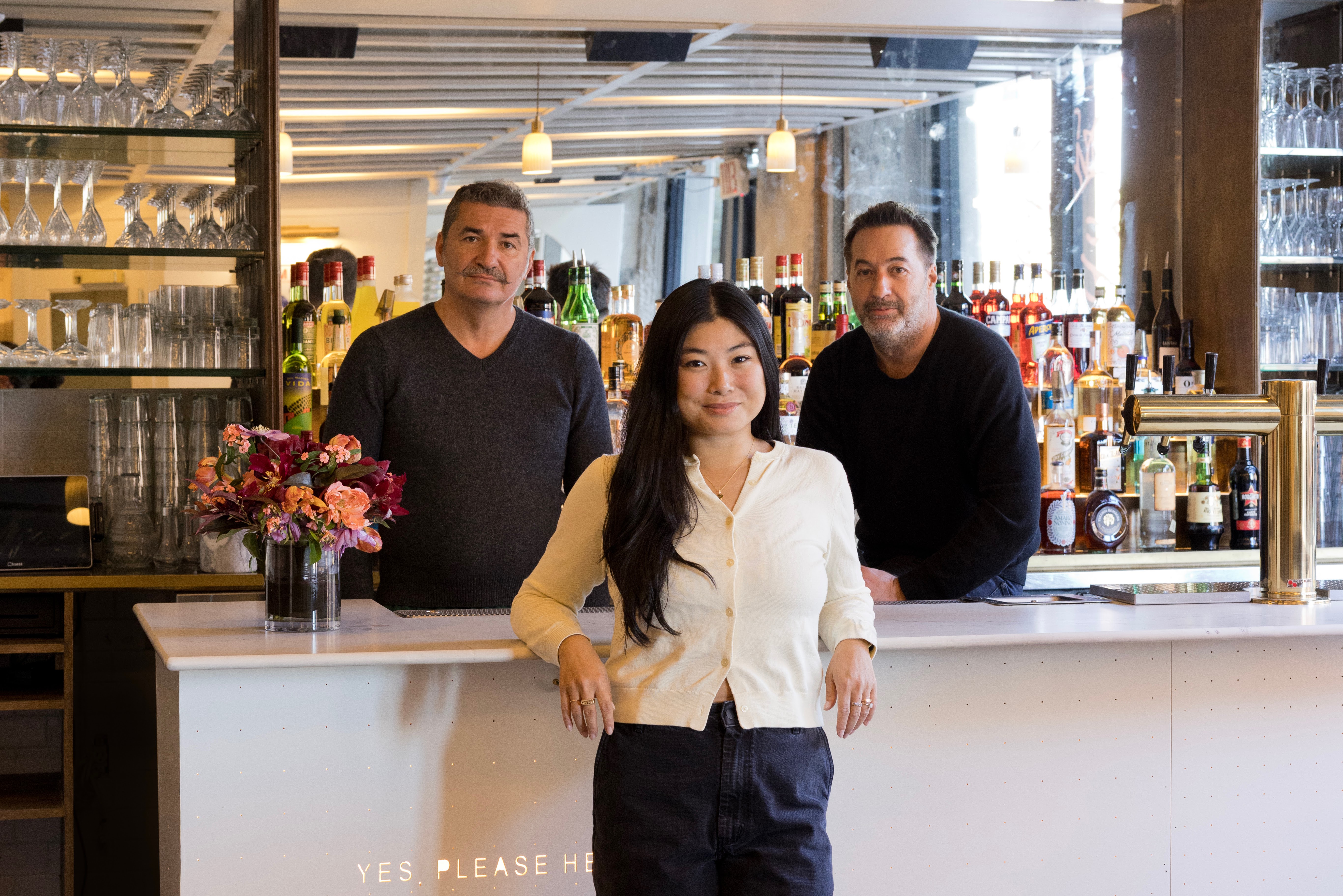 The owners of Ziggy's Roman Cafe.