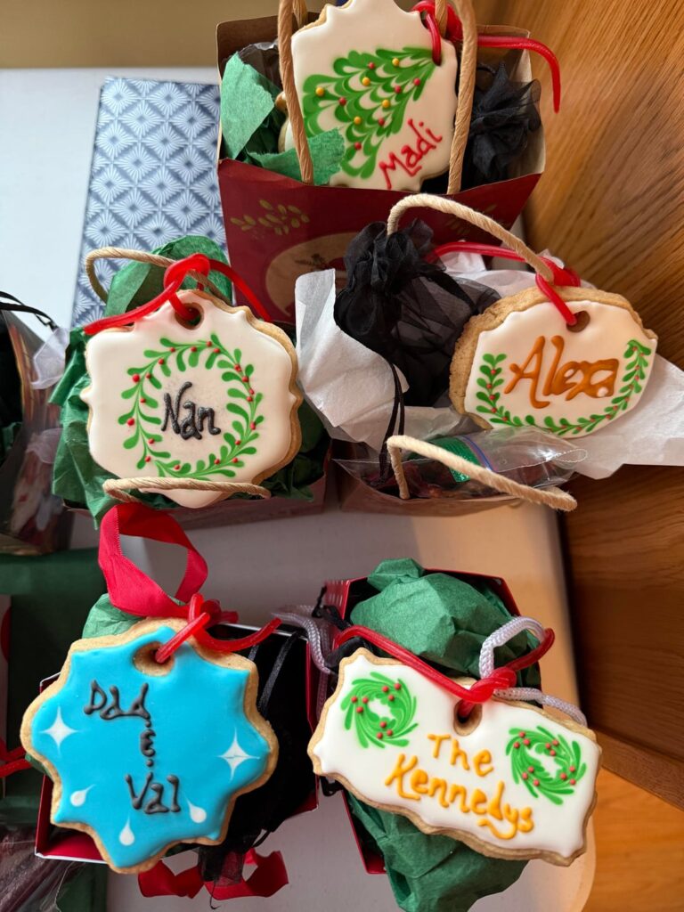 Cookie gift tags!