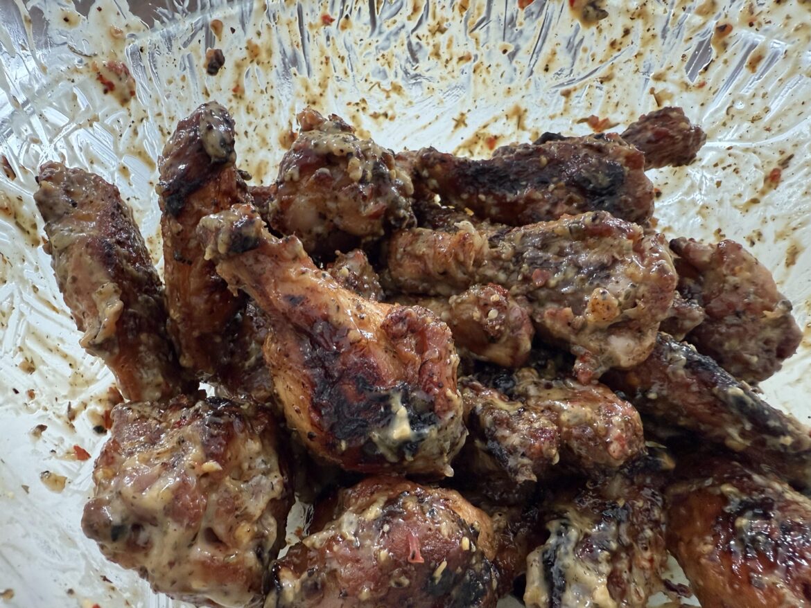 Homemade Parmesan Garlic for THE game last Saturday