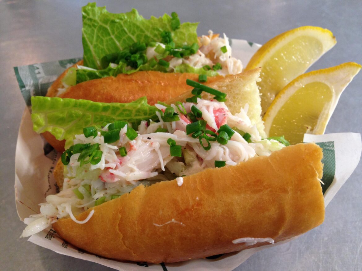 Snow crab sandwich 🦀