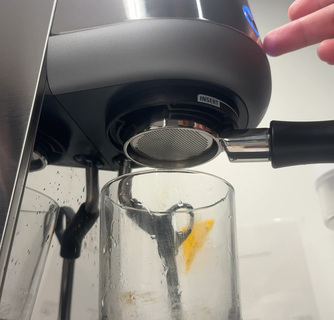 First-timer; dialing in DF54 [Breville Bambino]