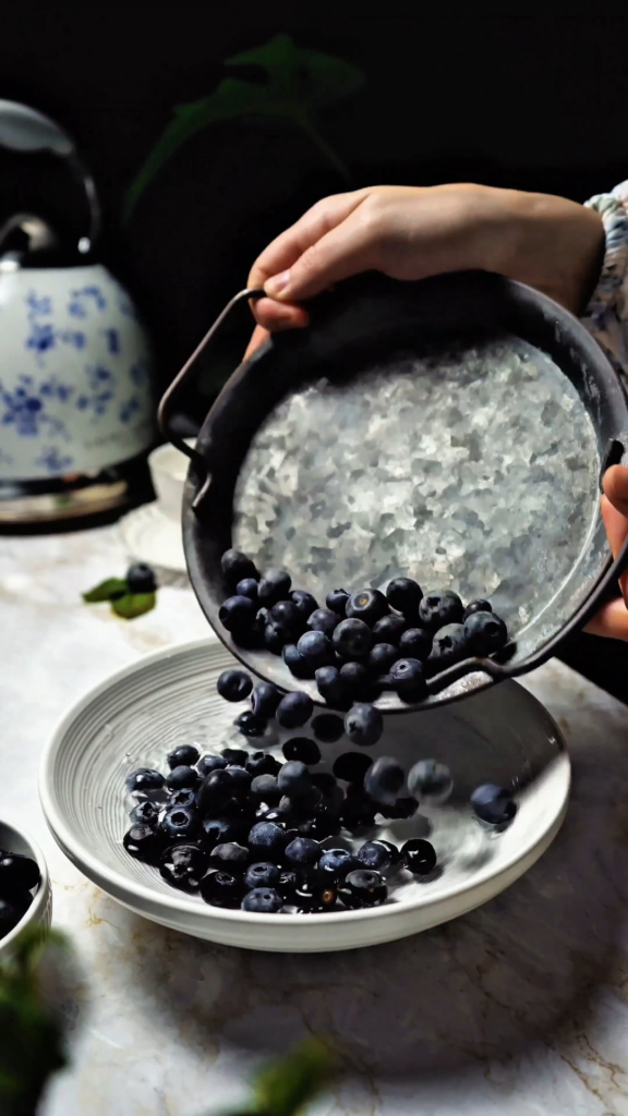 [Homemade] Blueberry lemon cake