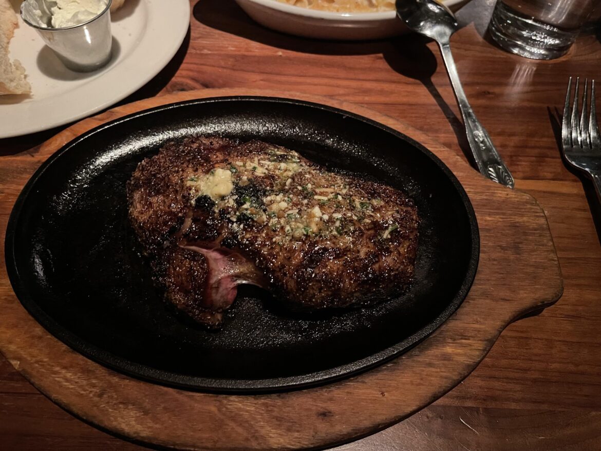 The best steak I’ve ever had in my life was at Perry’s