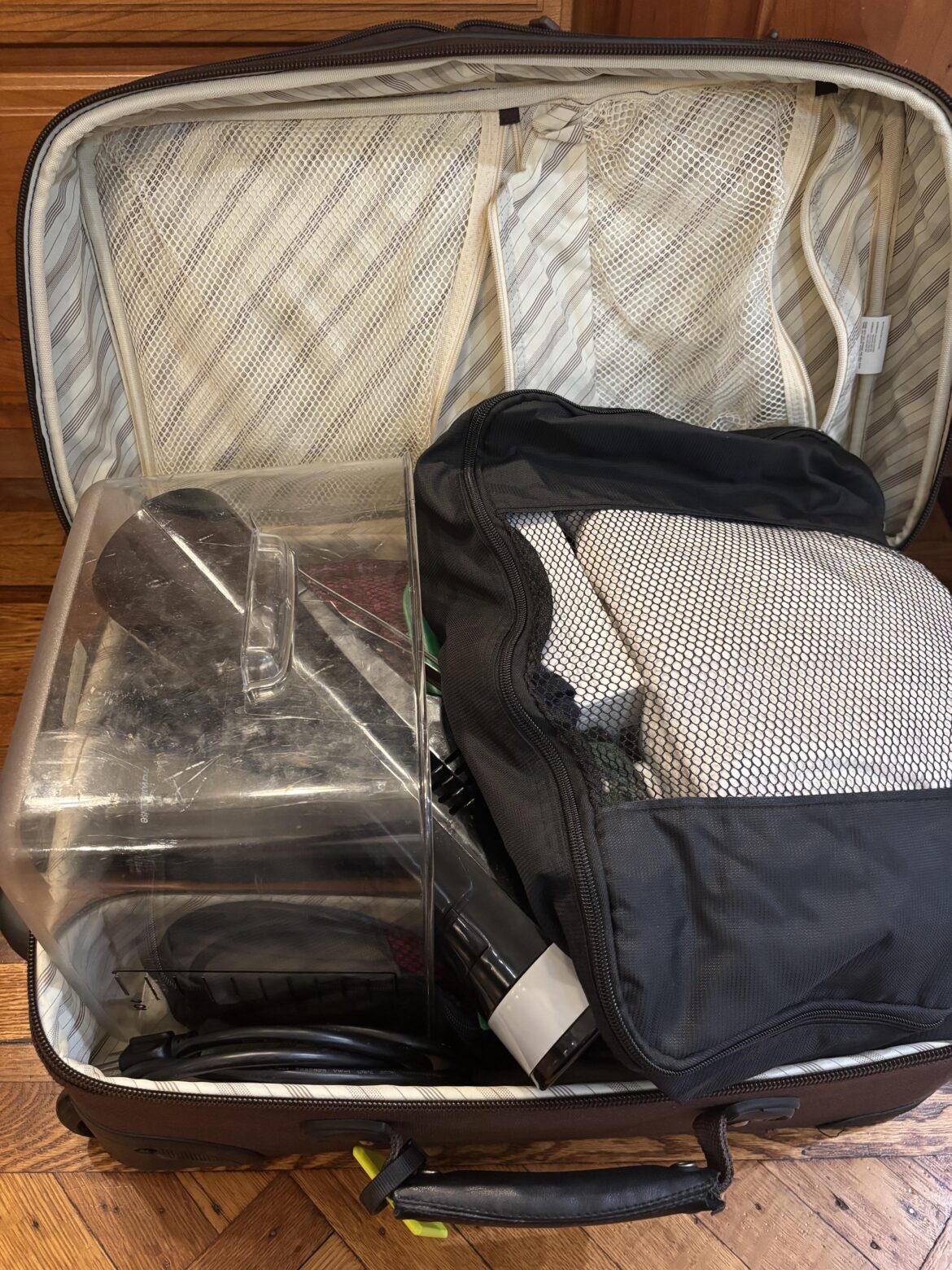 Anyone else travel with their circulator for Thanksgiving?