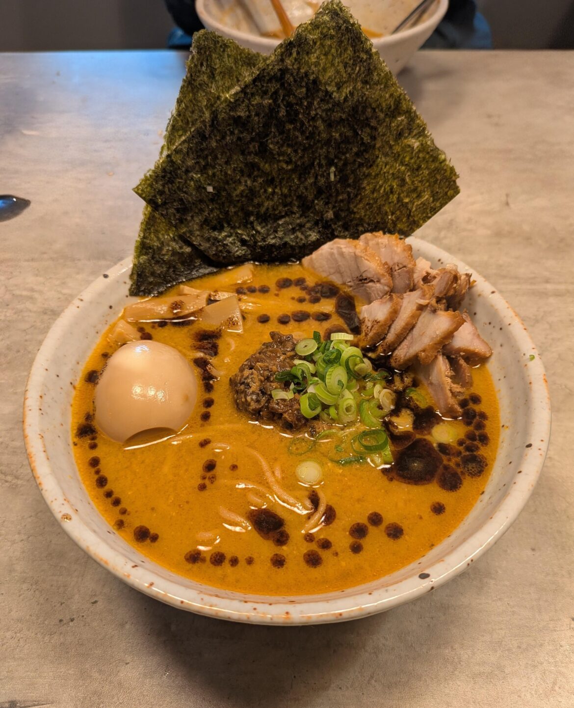 Miso with chicken chintan Miso with chicken chintan