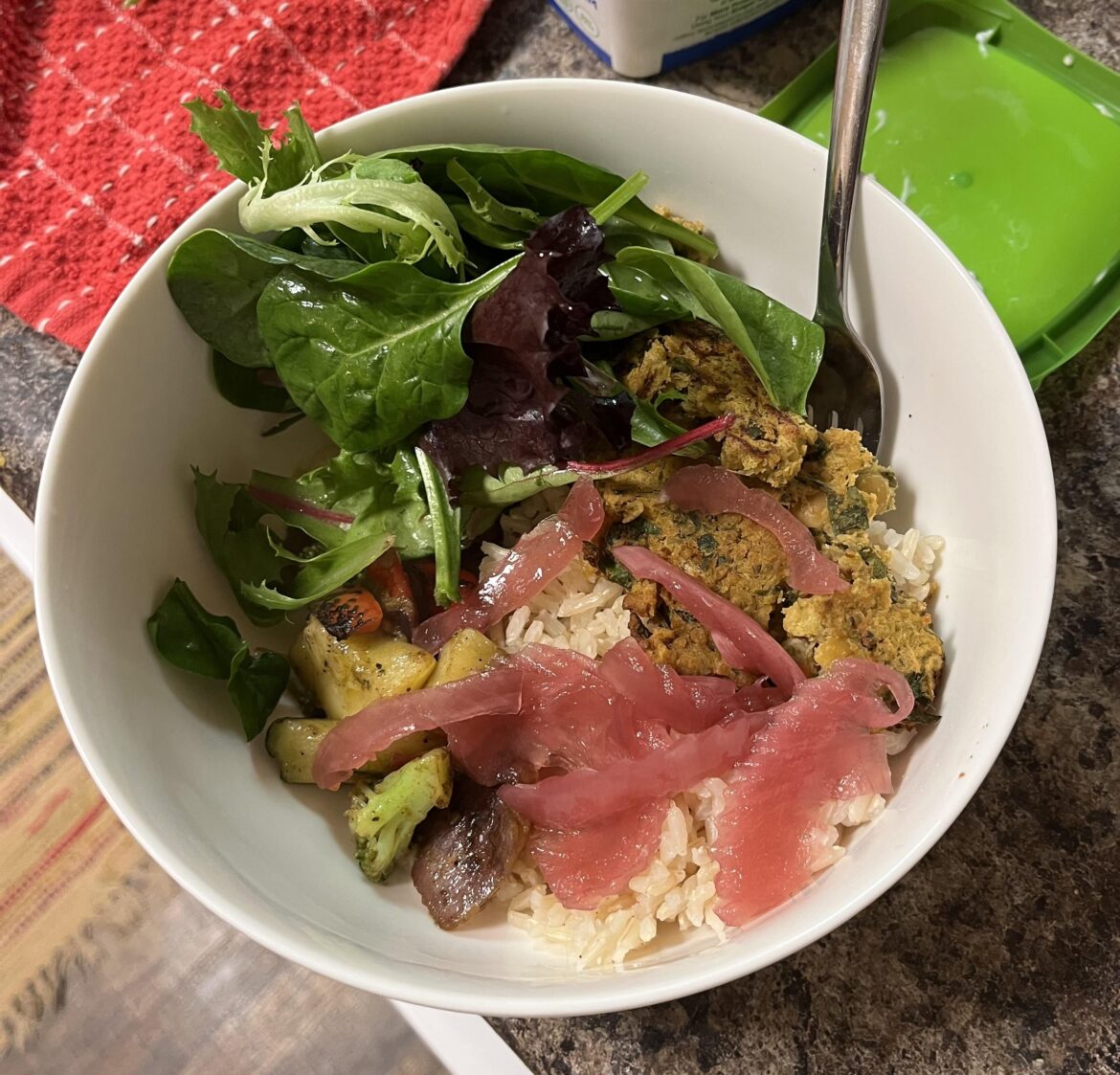 falafel buddha bowl