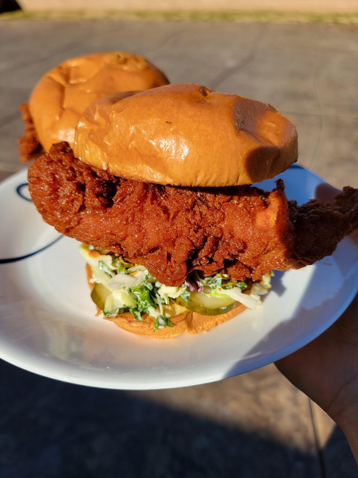 Homemade hot chicken