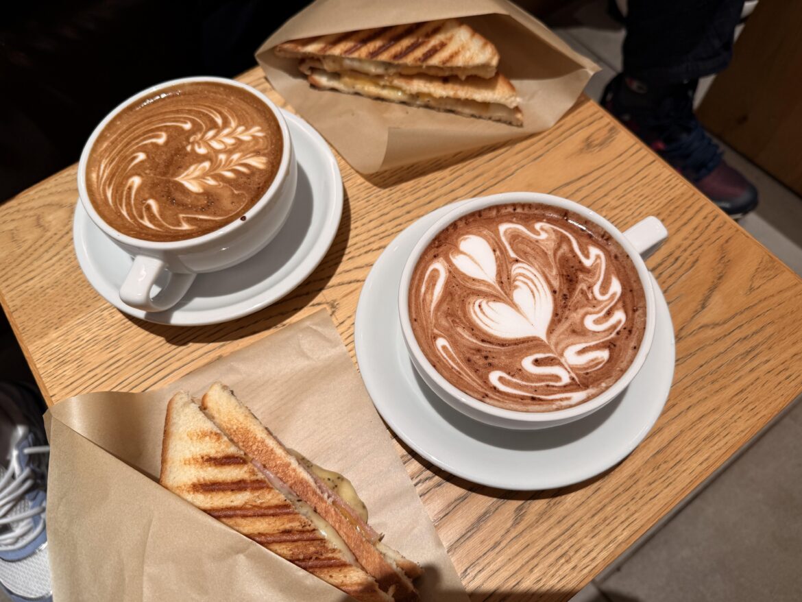 Coffee with tosti’s in Tokyo, Japan!