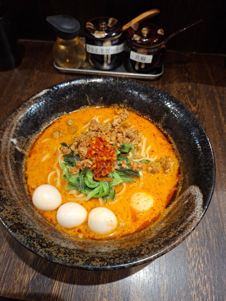 Spicy ramen in tokyo!