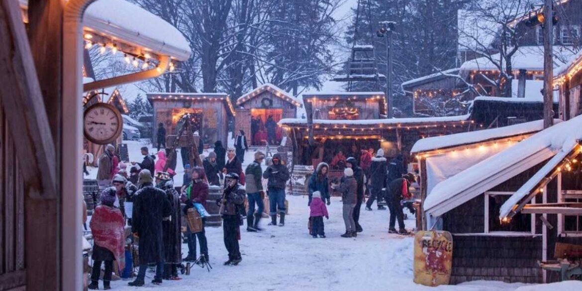 Ontario has a hidden German Christmas village with a twinkly market and mulled wine