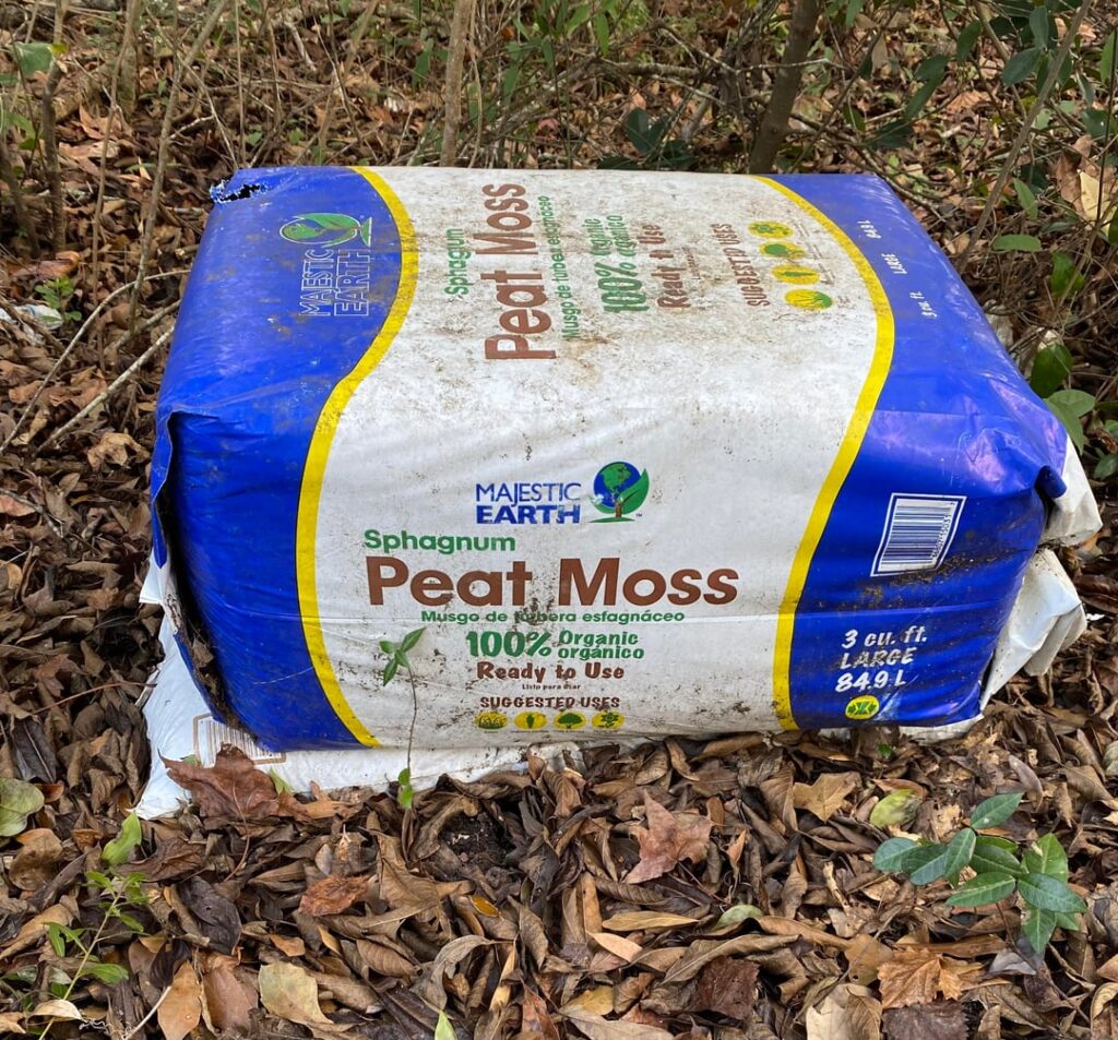 Old peat. Toss it, or use it?