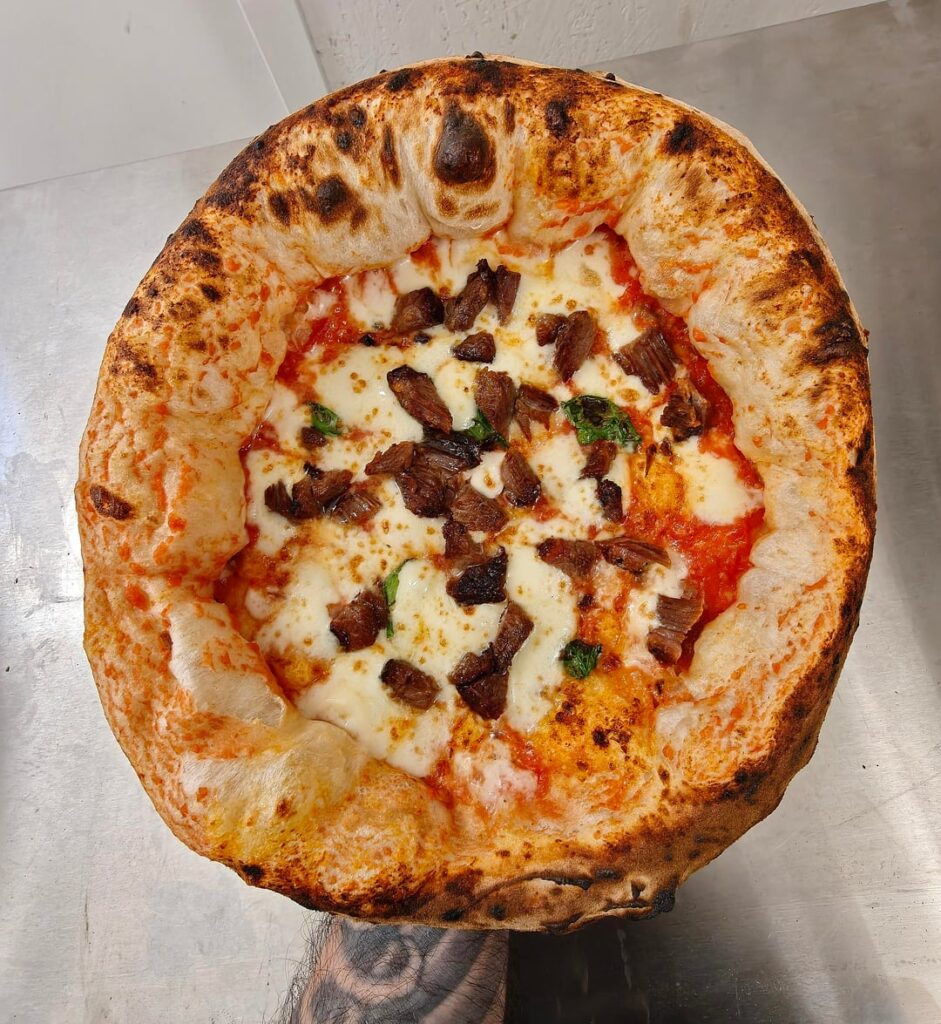 Brisket pizza