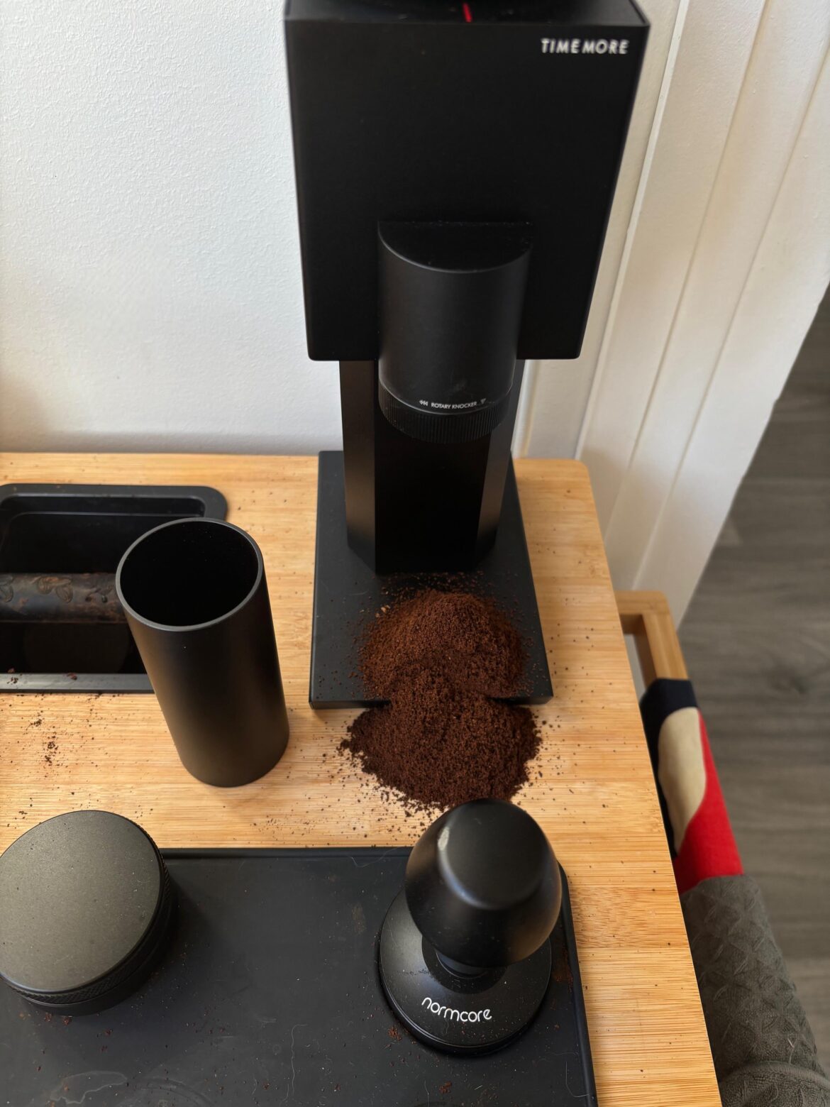 After 3 years of home espresso, it’s my turn