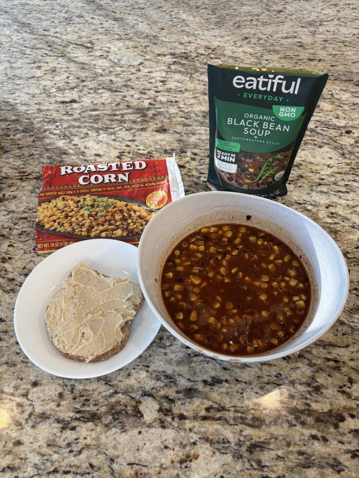 Black bean soup from Costco