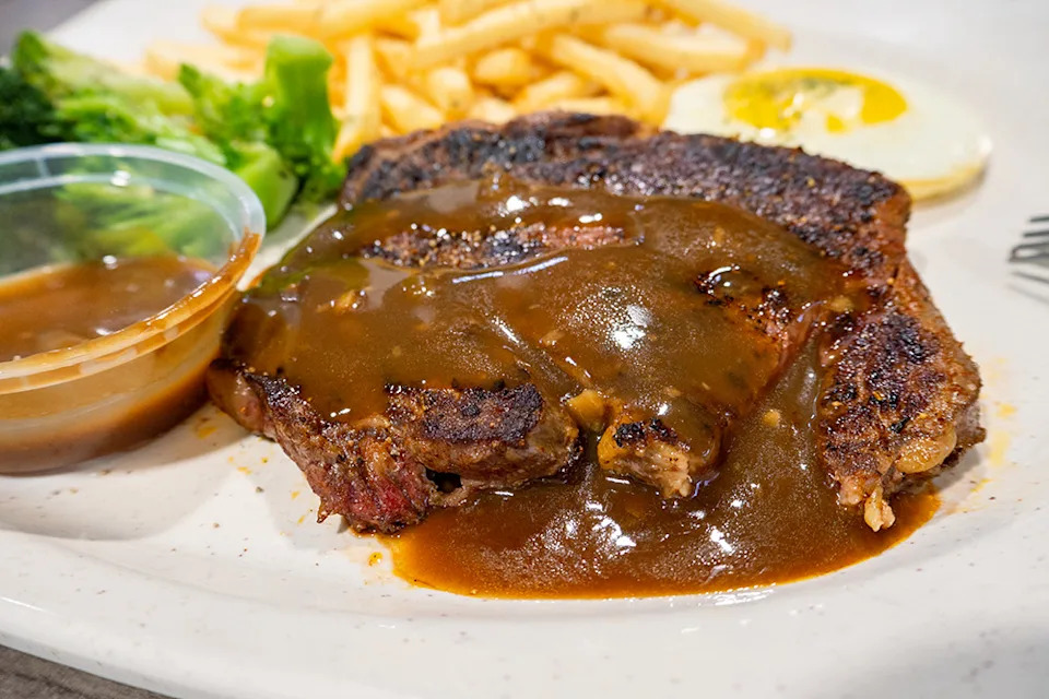 Pang Pang Western Food - Steak and Gravy