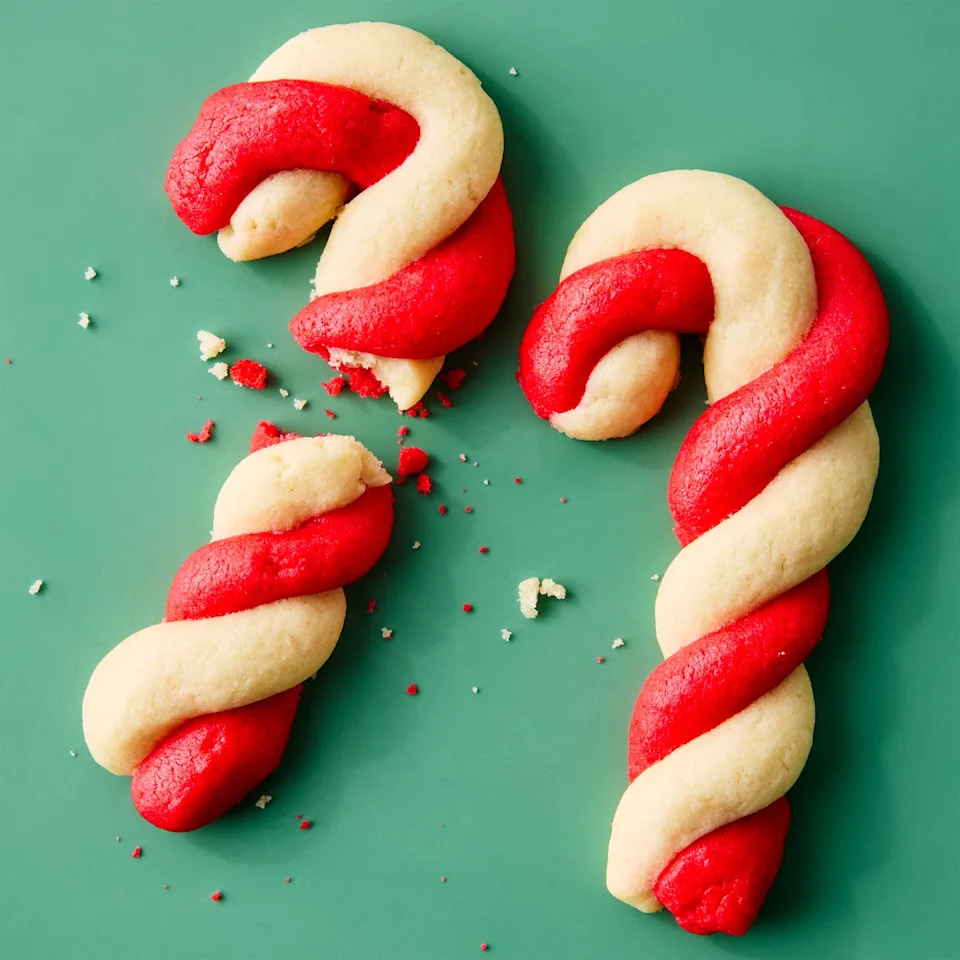 candy cane cookies
