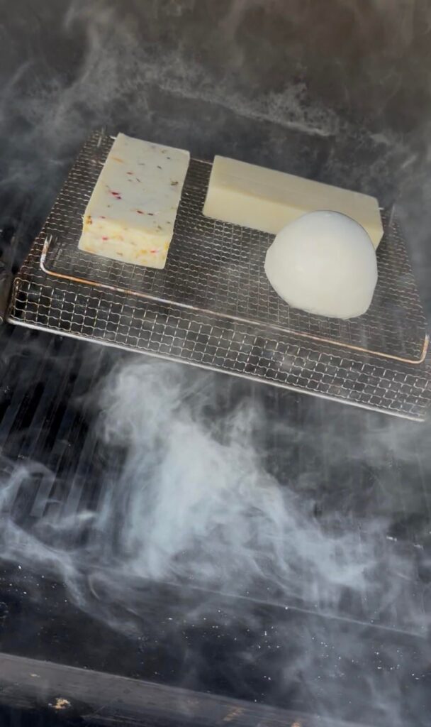 Made a smoked pepper Jack grilled cheese OMG!!!