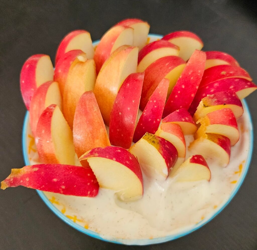 Autumn snack that takes some time to eat(<200kcal)