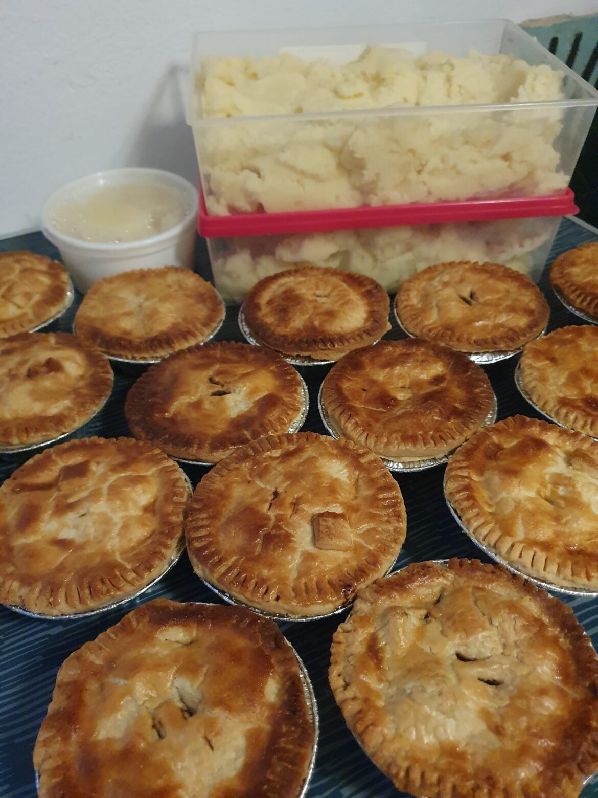 It's me, the pie lady.