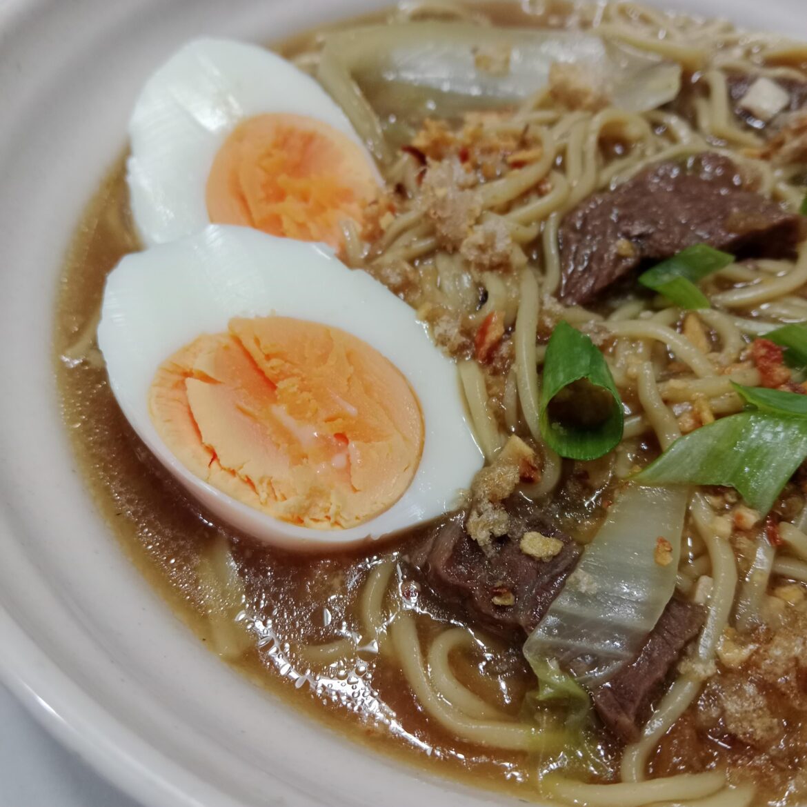Homemade Beef Noodle Soup
