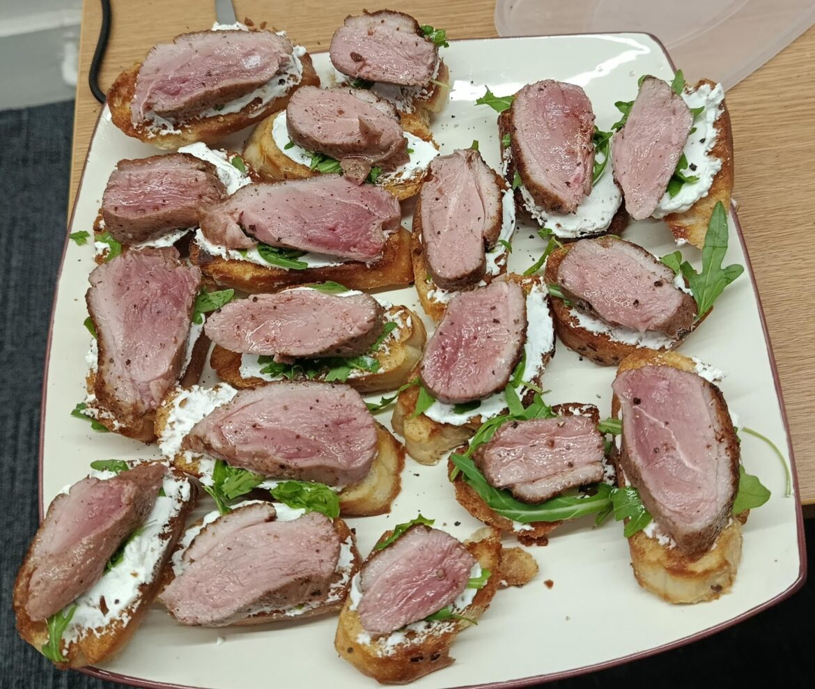 Duck breast costinis [Homemade]