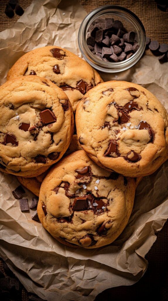 Nutella-Stuffed Chocolate Chip Cookies