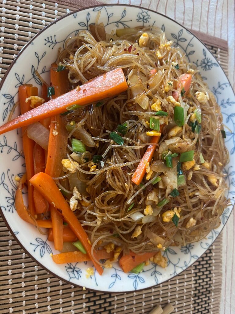 Made simple breakfast in Japan