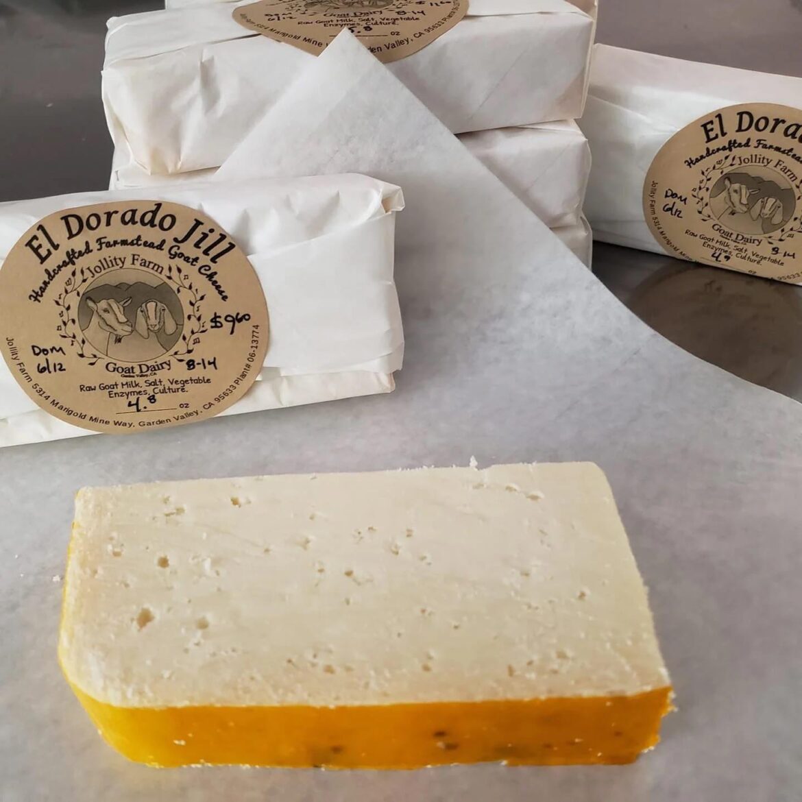 Day 1853 of posting images of cheese until I run out of cheese types: El Dorado Jill