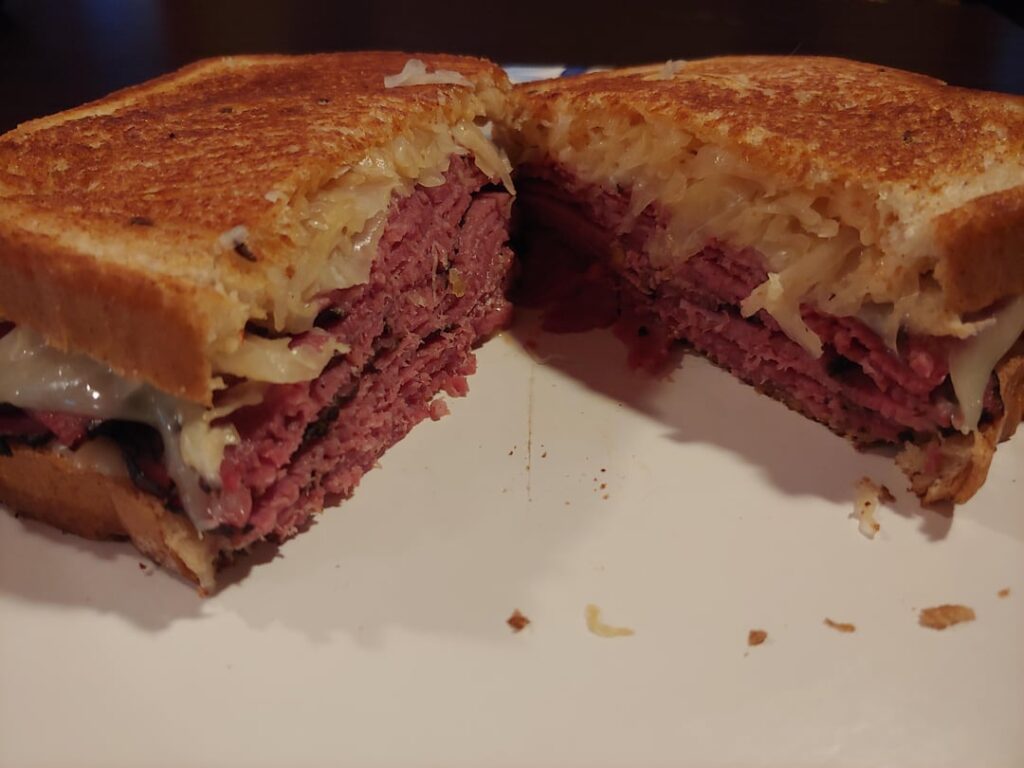 Homemade Reuben Sandwhich
