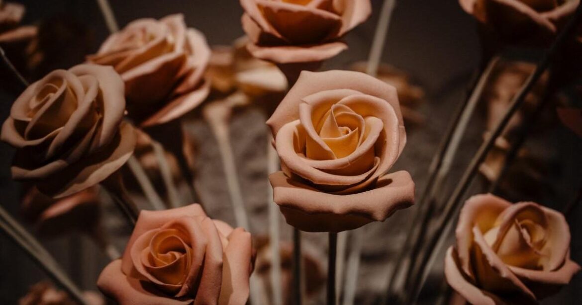 French pastry chefs auction chocolate sculptures