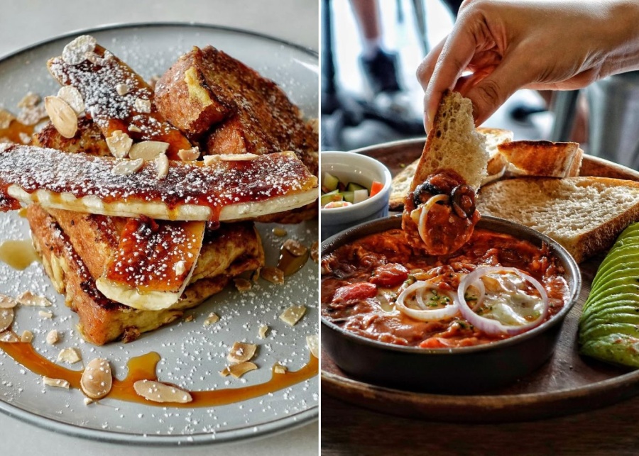 best-breakfast-places-singapore-tolidos-espresso-nook-banana-french-toast-shakshouka-eggs