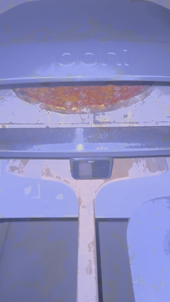 I make pizza for my friends