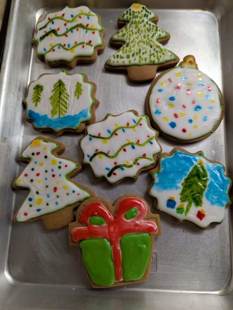 My decorated cookies this year.