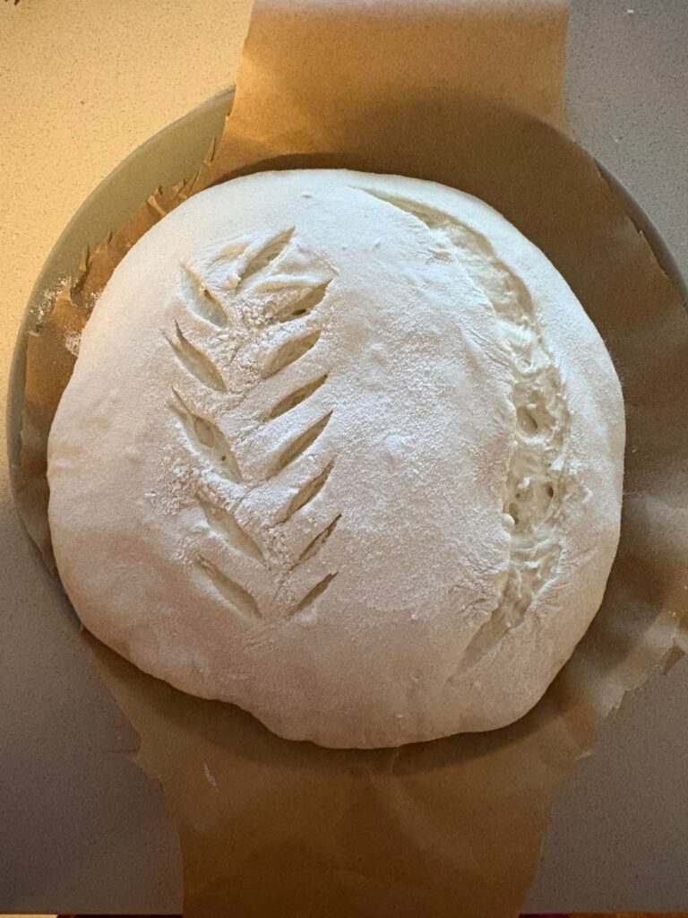 First ever sourdough loaf! From start to finish