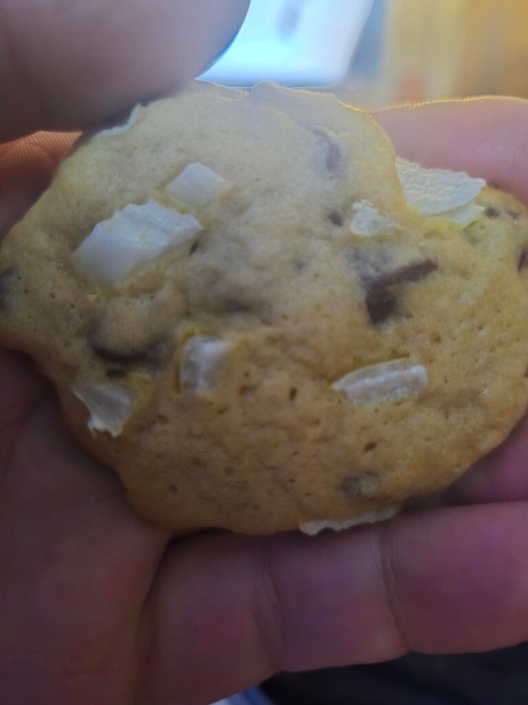 My daughter made me cookies