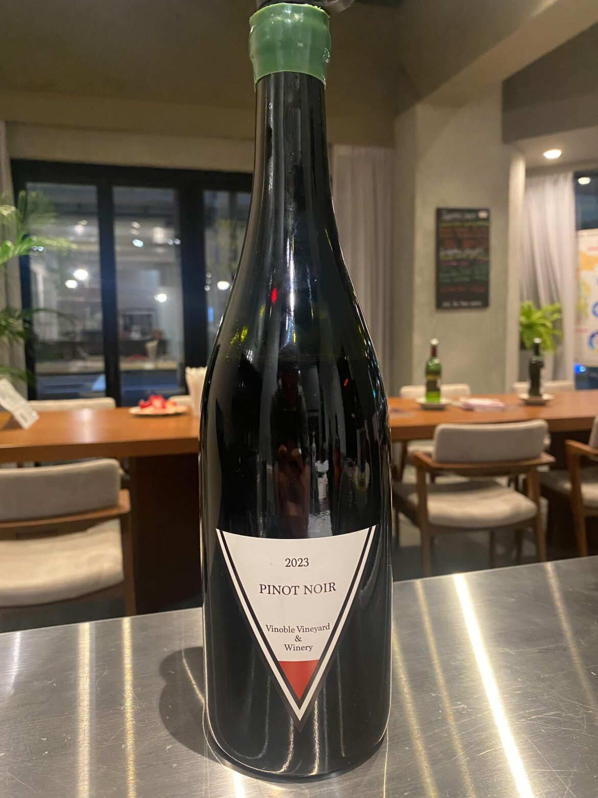 Japanese wine #2 Vinoble Vineyards Pinot noir