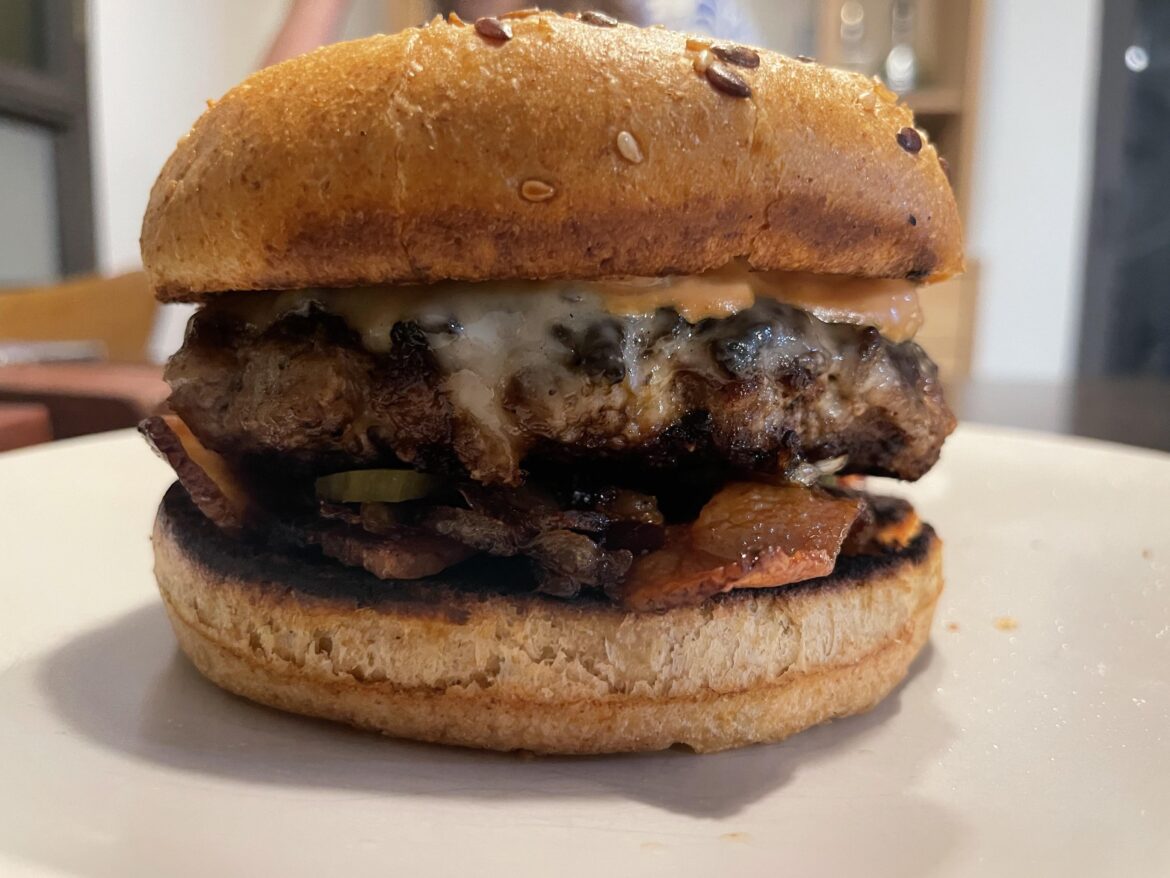 Prettiest looking burger I’ve ever made