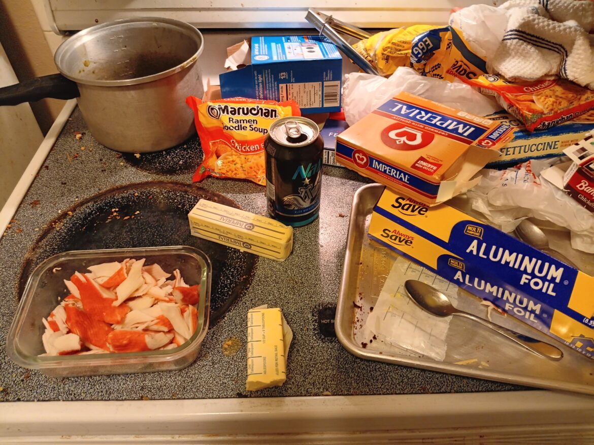 I'm making a "crab bake"
