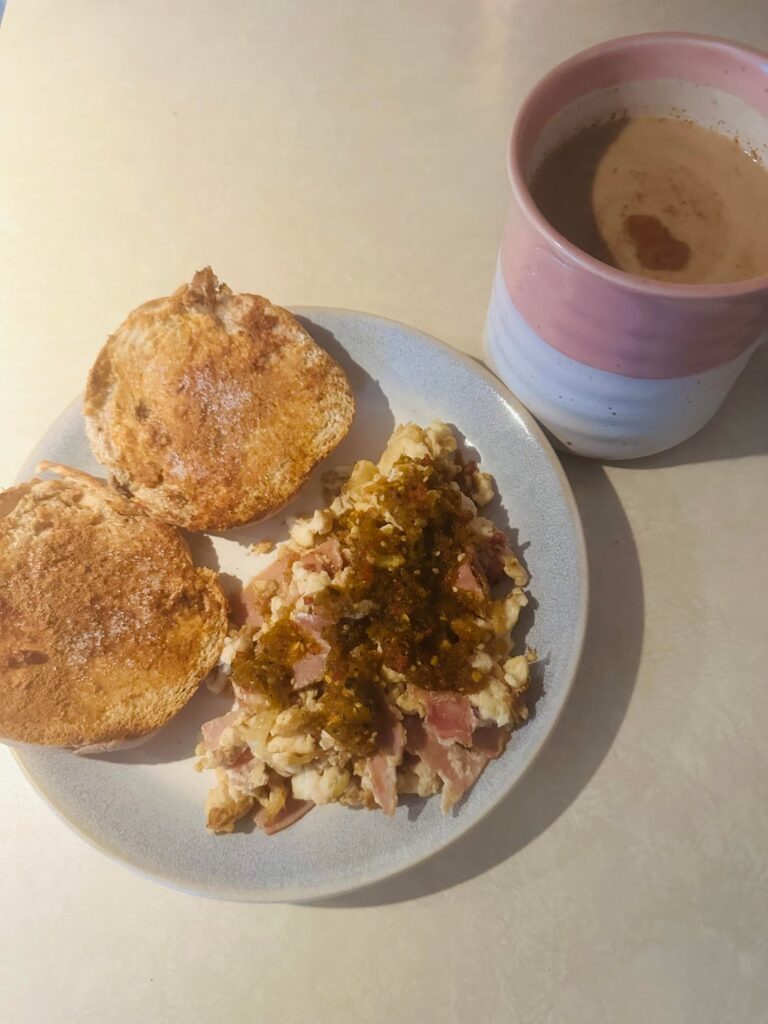 Full day of eating ~ 1054 calories & 119g protein