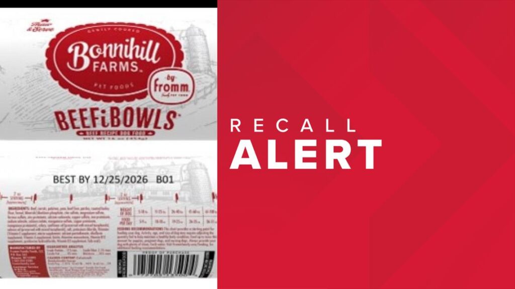 Dog food sold in 14 states recalled, may contain plastic Dog food sold in 14 states recalled, may contain plastic