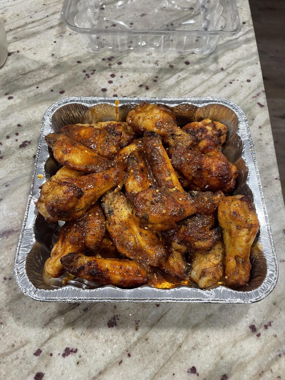 Some air fried buffalo wings I made for Thanksgiving the other week