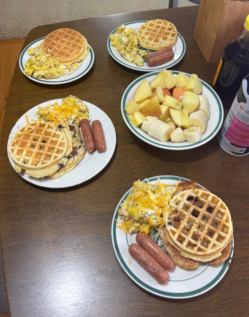 Christmas breakfast for my family!