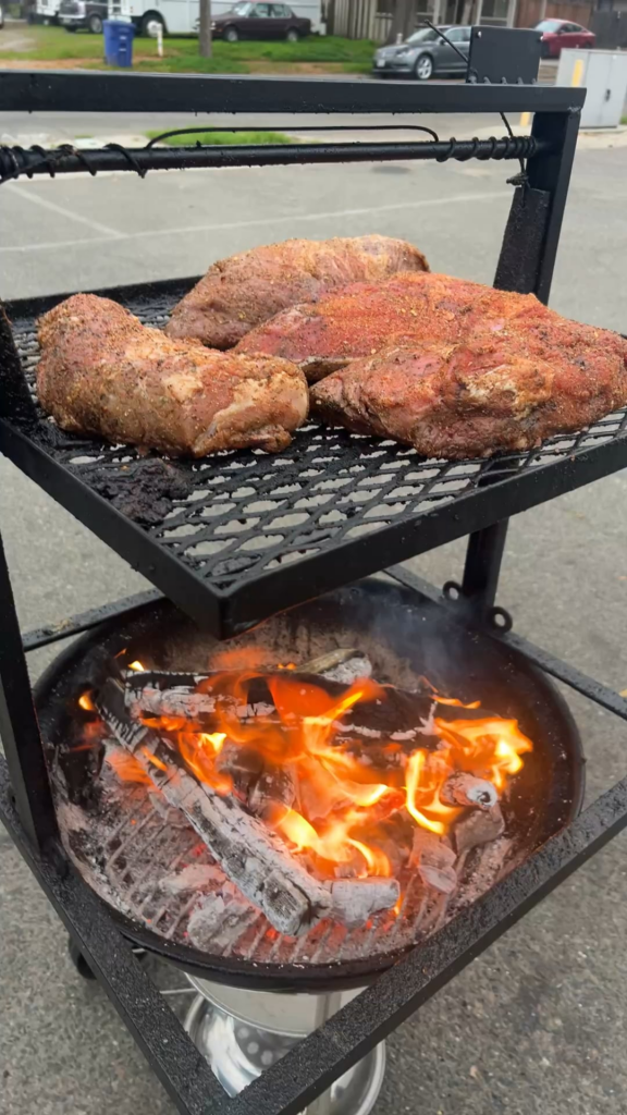 Good Morning Sunday! Tri tip on!