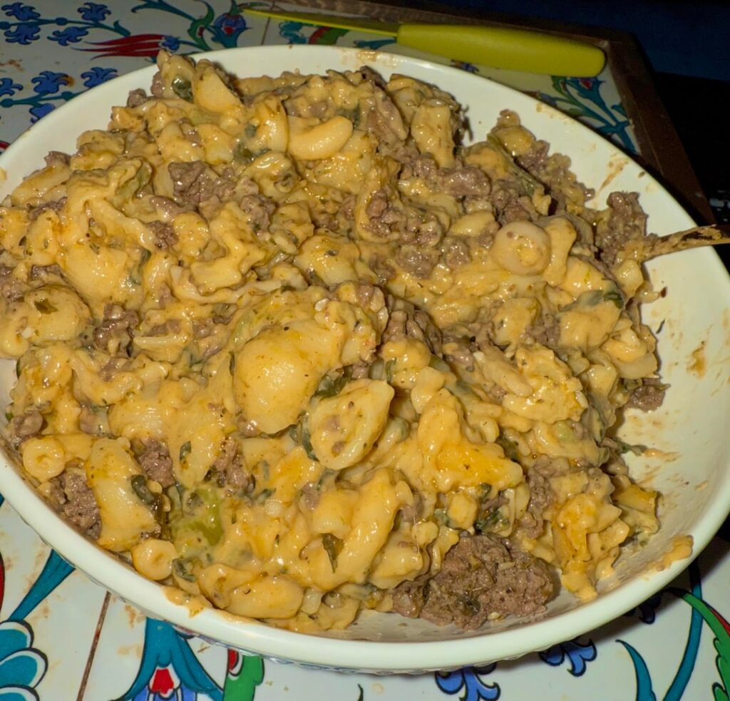 Hamburger helper- homemade edition
